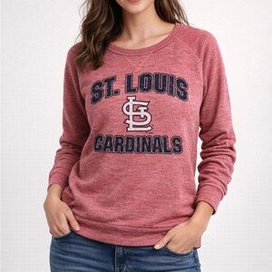 St. Louis Cardinals Majestic Threads Sweatshirt | Size Medium